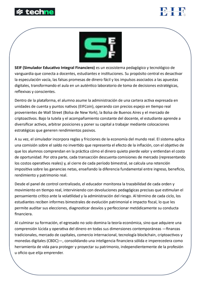 Alianza EIF - Techne